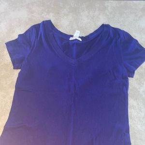 Medium forever 21 dark purple basic tee